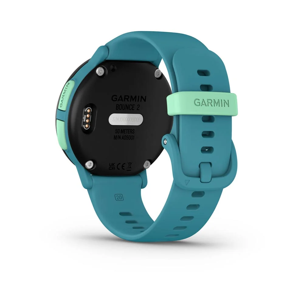 Garmin Bounce 2 dětské chytré hodinky Turquoise