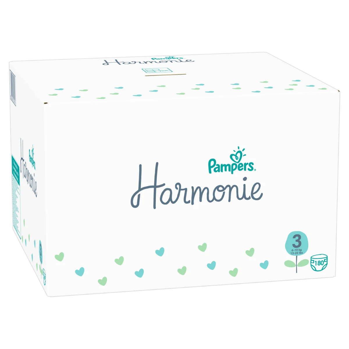 Pampers Harmonie vel. 3 6–10 kg dětské pleny 180 ks