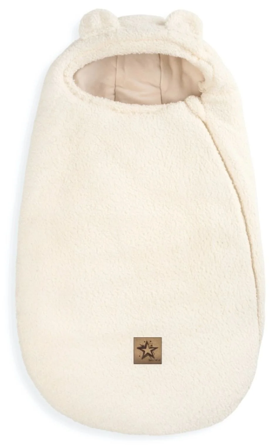 Baby Nellys Teploučky fusak Beránek exclusiv, 85x50cm  - ecru