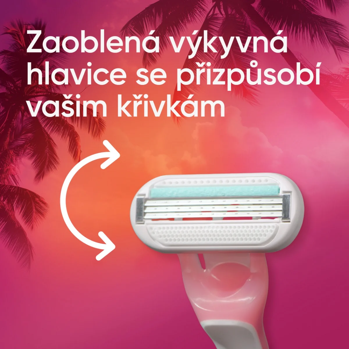 Gillette Venus Miami Vibes jednorázové holítko 6 ks