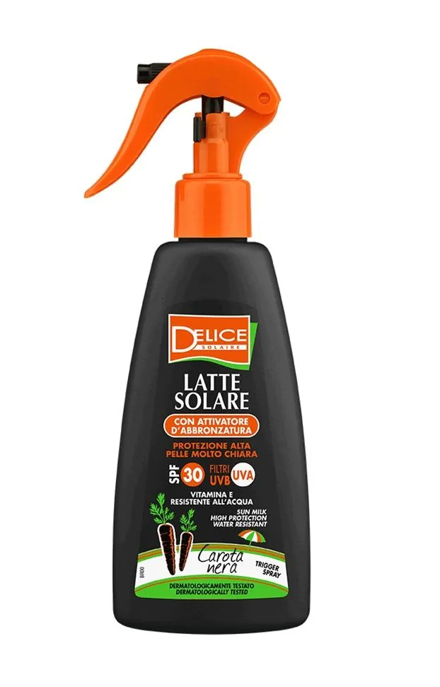 Delice Solaire Black Carrot Sun Milk SPF30