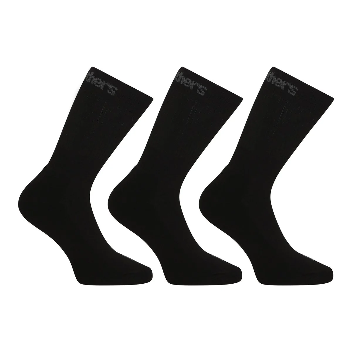 Horsefeathers 3PACK ponožky černé (AA547A) S 