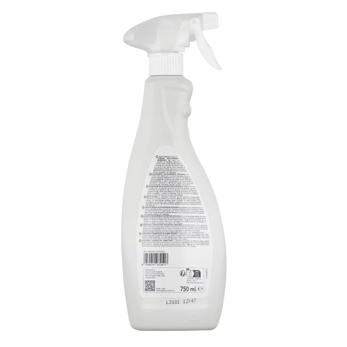 Care+Protect CPP750AE ekologický odmašťovací prostředek 750 ml