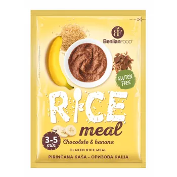 Rice Meal Chocolate & Banana kaše z hnědé rýže 60 g