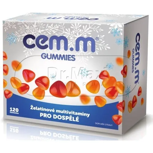 RENUTO CEM-M Gummies pro dospělé tbl.120 Vánoce 2012
