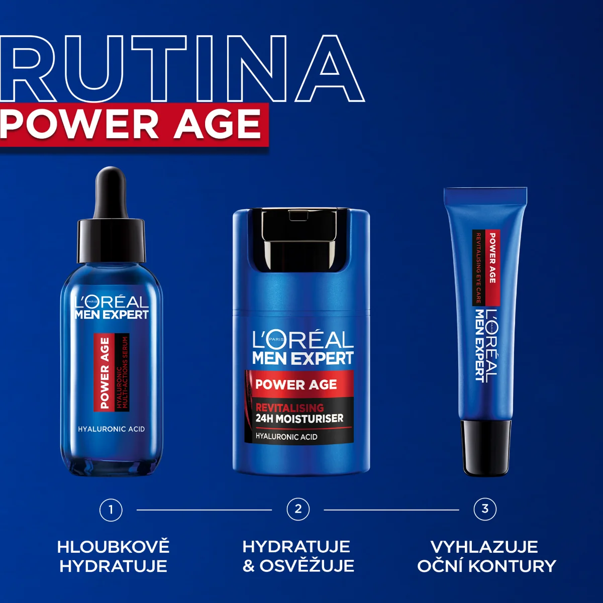 Loréal Paris Men Expert Power Age revitalizační hydratační krém 50 ml