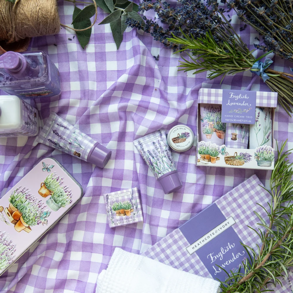 Heathcote & Ivory Sada krémů na ruce English Lavender 3 ks