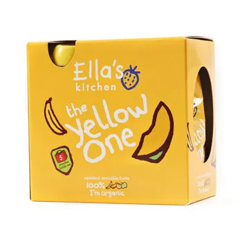 Ellas Kitchen BIO Ovocné pyré Yellow One Banán kapsička 5x90 g