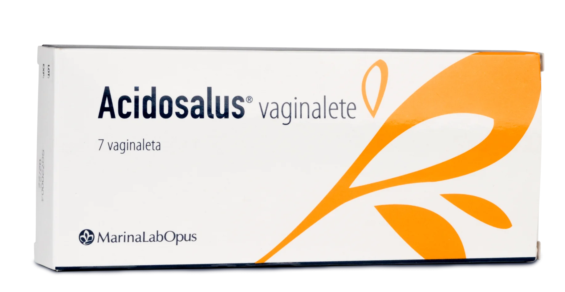 Acidosalus vaginální čípky 7 ks