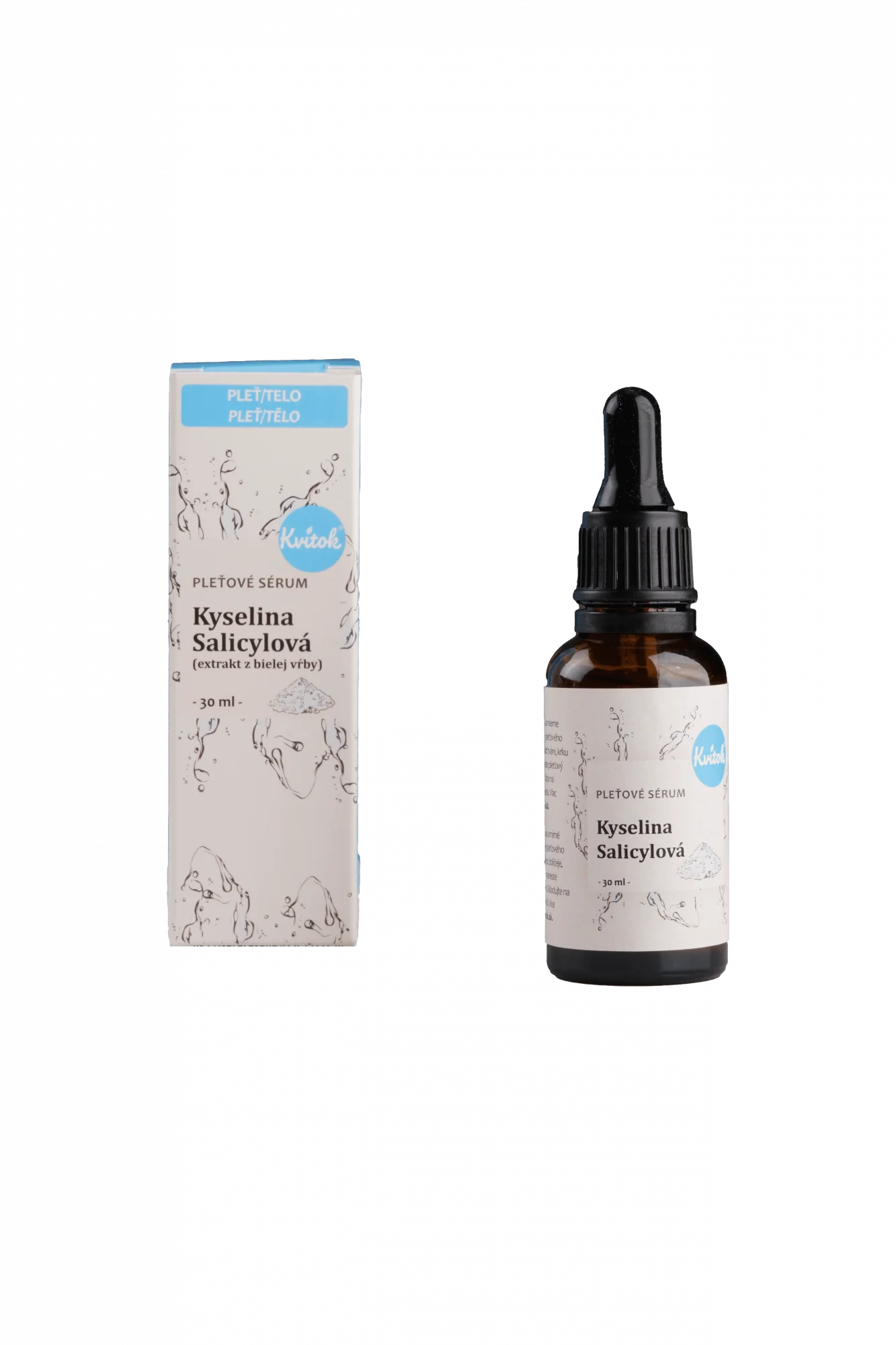 Kvitok Pleťové sérum - Kyselina salicylová 30 ml