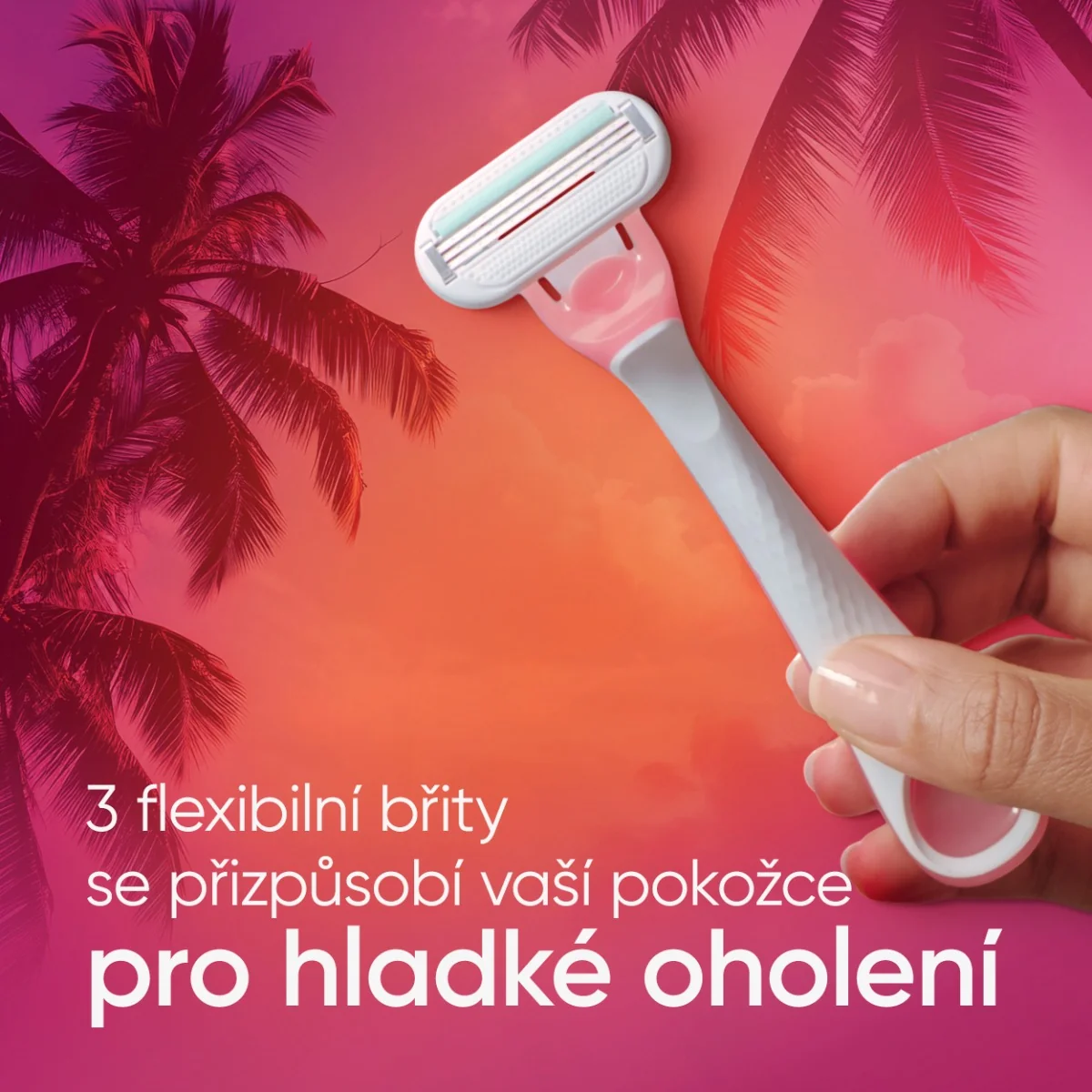 Gillette Venus Miami Vibes jednorázové holítko 6 ks