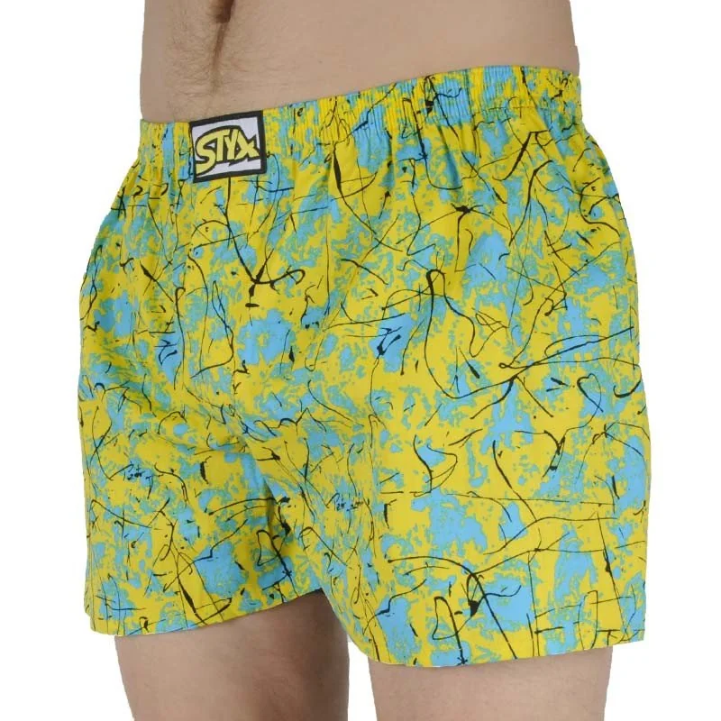 Styx Pánské trenky art klasická guma nadrozměr Jáchym (E1156) 3XL