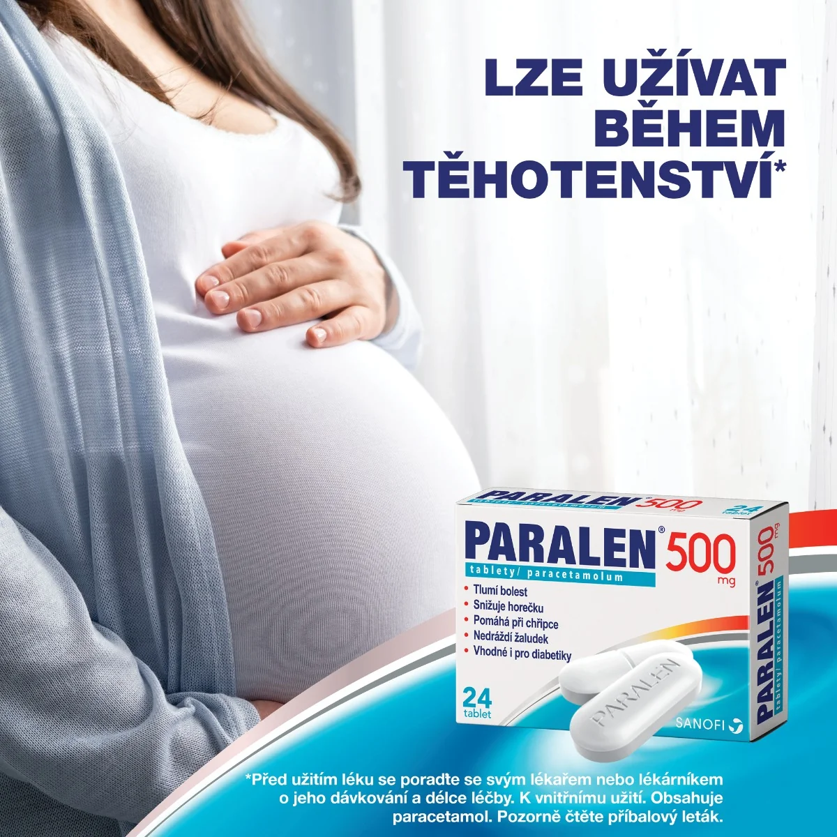 Paralen 500 mg 24 tablet