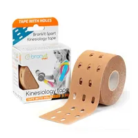 BronVit Sport Kinesio Tape děrovaný 5 cm x 5 m