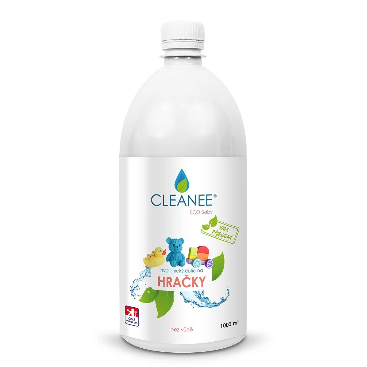 CLEANEE ECO Baby Hygienický čistič HRAČKY náhradní náplň 1 l