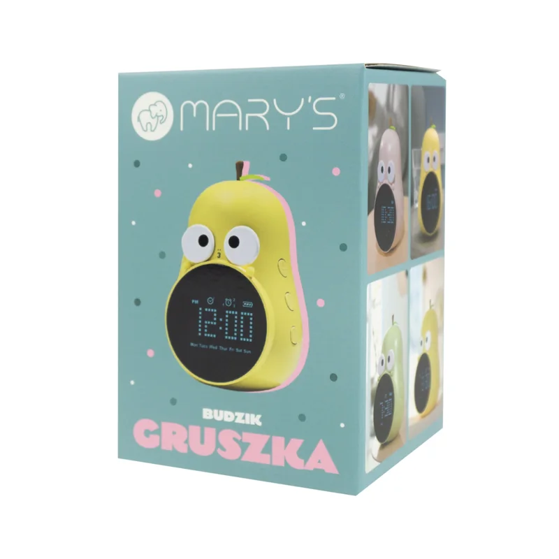 MARY’S Budík - hruška, žlutá