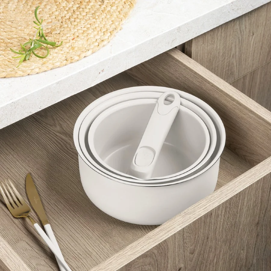 Berlingerhaus Sada nádobí s titanovým povrchem 13 ks Sahara Nordic Collection