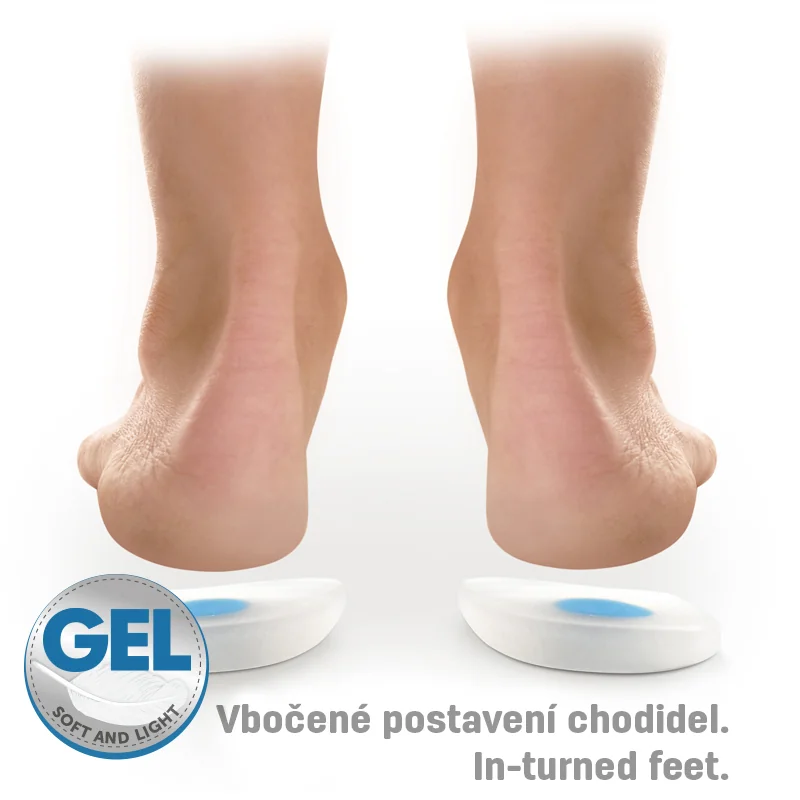 Svorto 116 Gelové podpatěnky asymetrické vel. 38–42 (M) 1 pár