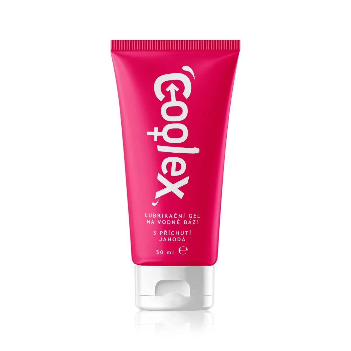 Coolex Lubrikační gel na vodní bázi jahoda 50 ml tuba