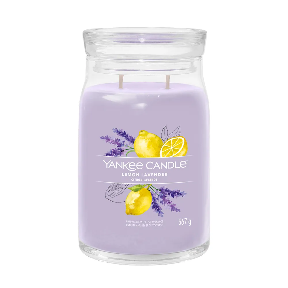 Yankee Candle Vonná svíčka Lemon Lavender 567 g