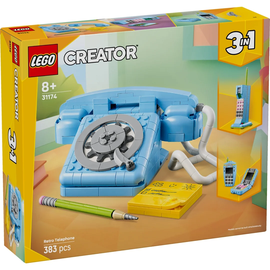 LEGO® Creator 3v1 31174 Retro telefon