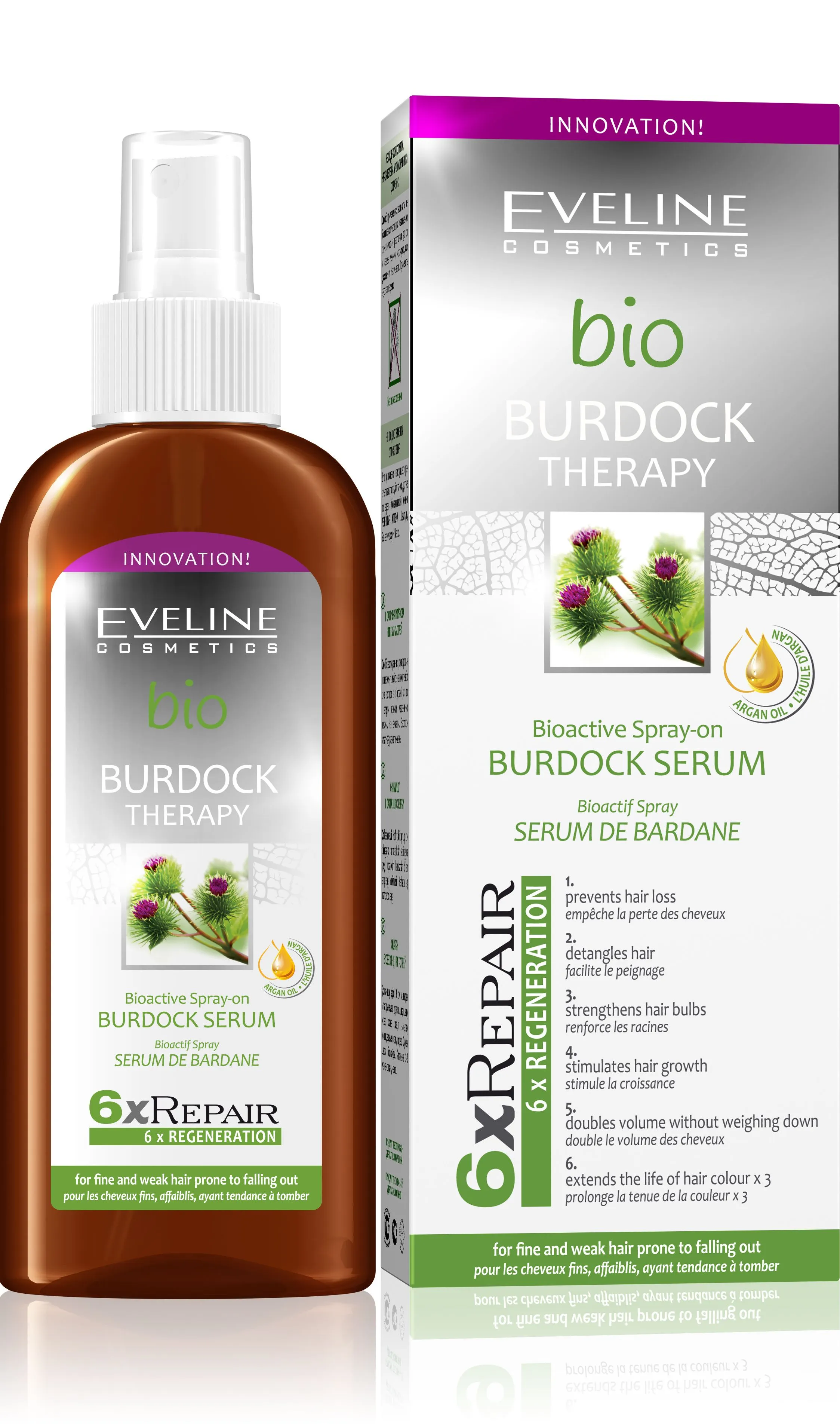 Eveline Bio Burdock vlasové sérum 150 ml