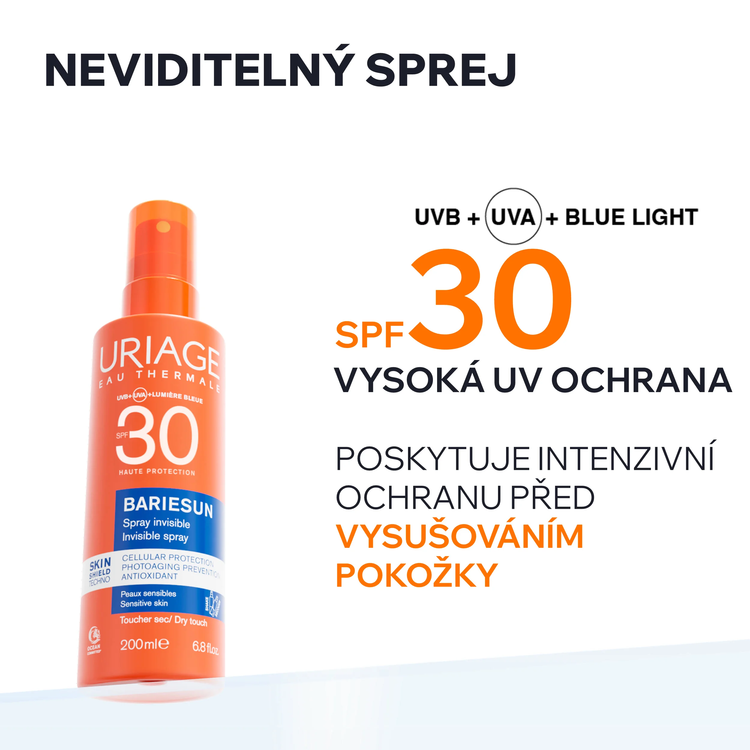 Uriage Bariésun Opalovací sprej SPF30 200 ml