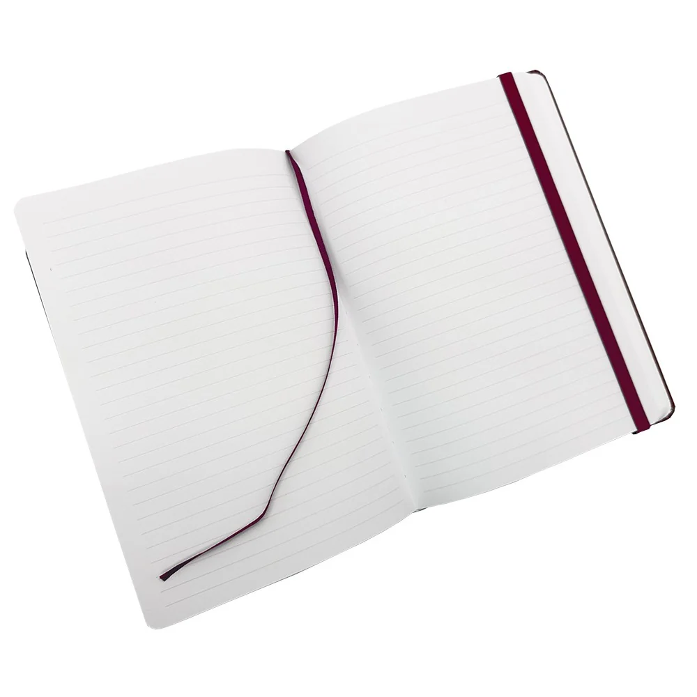 Baloušek Luxi - notes lamino A5, linkovaný, bordó