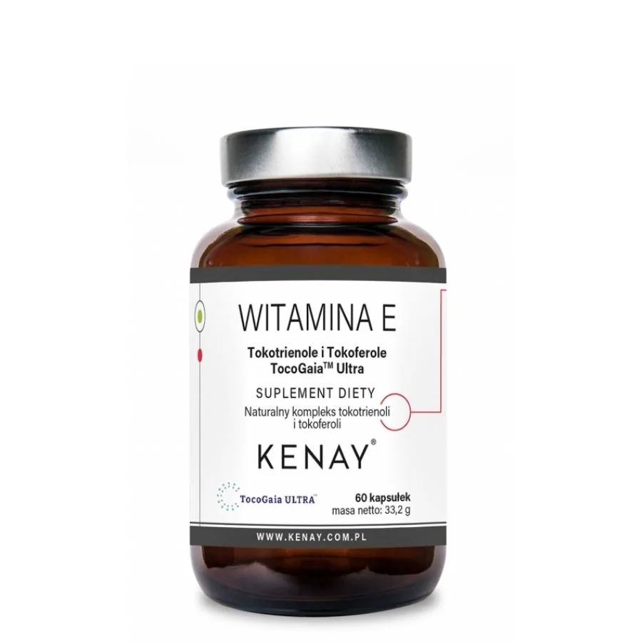 Kenay Vitamin E TocoGaia Ultra 60 kapslí