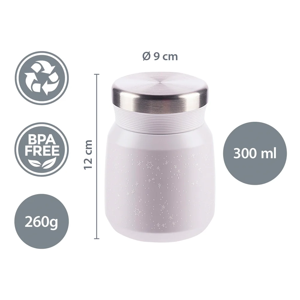 Zopa Termoska na jídlo 300 ml, Candy pink 9