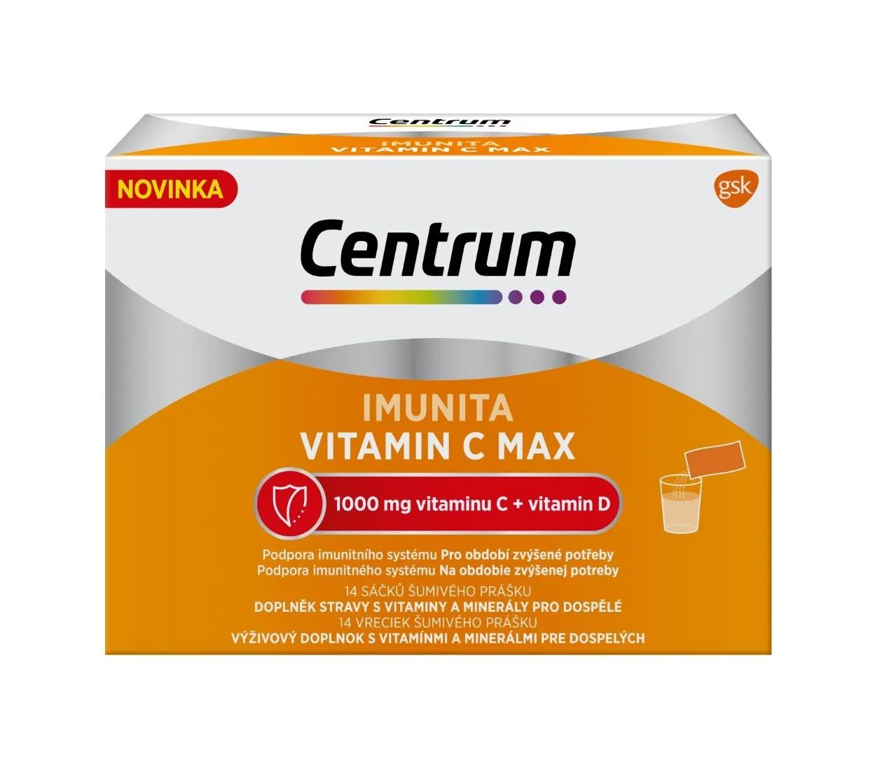 Centrum Imunita Vitamin C Max 14 sáčků