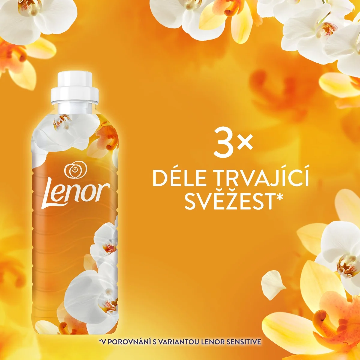Lenor Gold Orchid & Vanilla Aviváž 1239 ml 59 praní