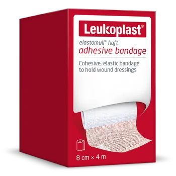 Leukoplast Elastomull haft 8 cm x 4 m elastické obinadlo 1 ks