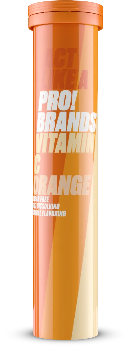 PRO!BRANDS Vitamin C pomeranč 20 šumivých tablet
