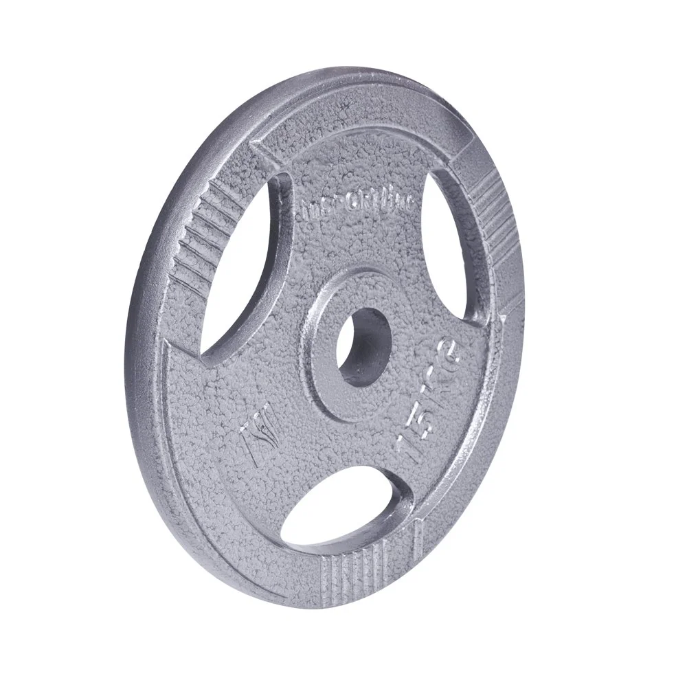 inSPORTline Litinový olympijský kotouč Hamerton 15 kg 50 mm