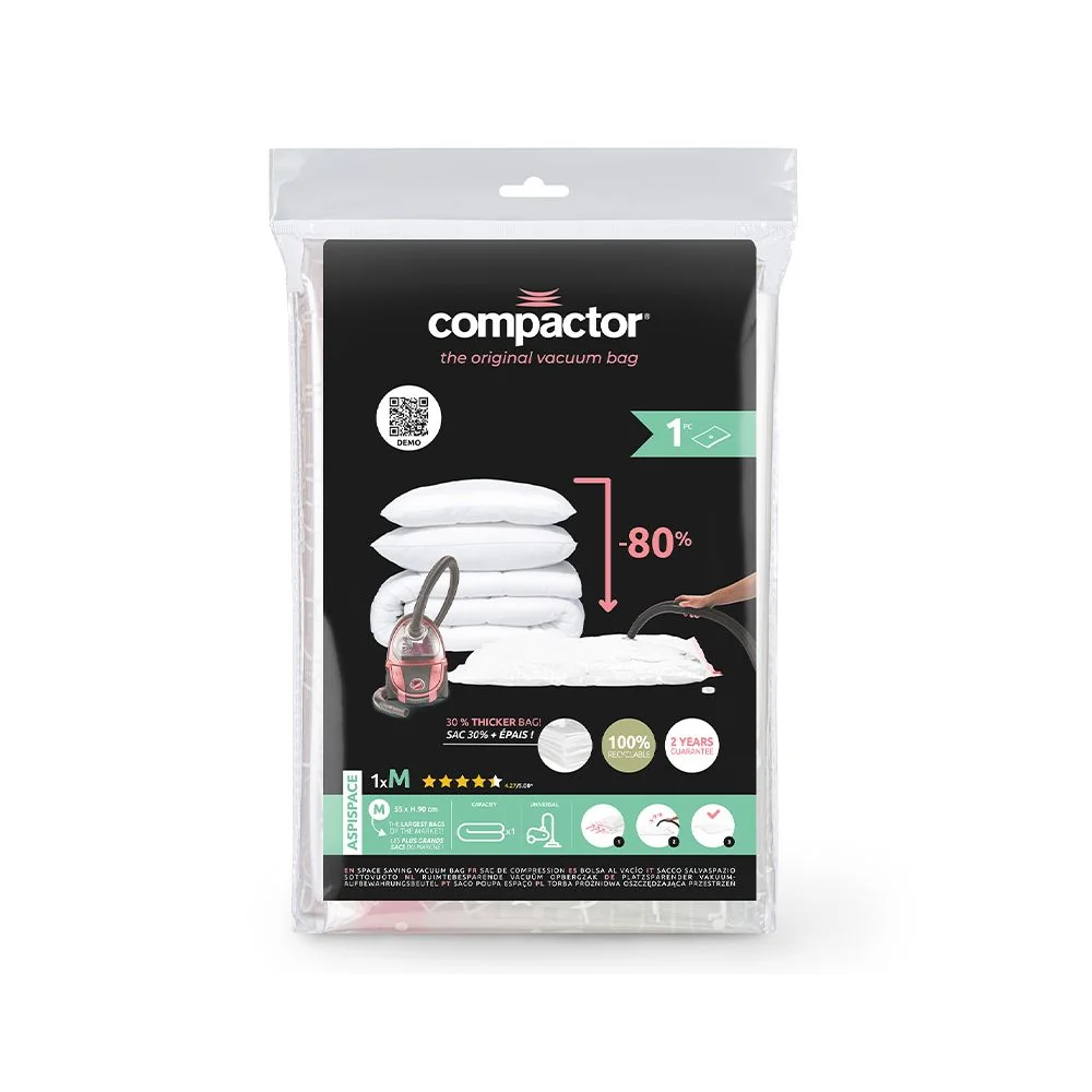 Compactor Bag Aspispace M 70 l vakuový úložný pytel 55x90 cm