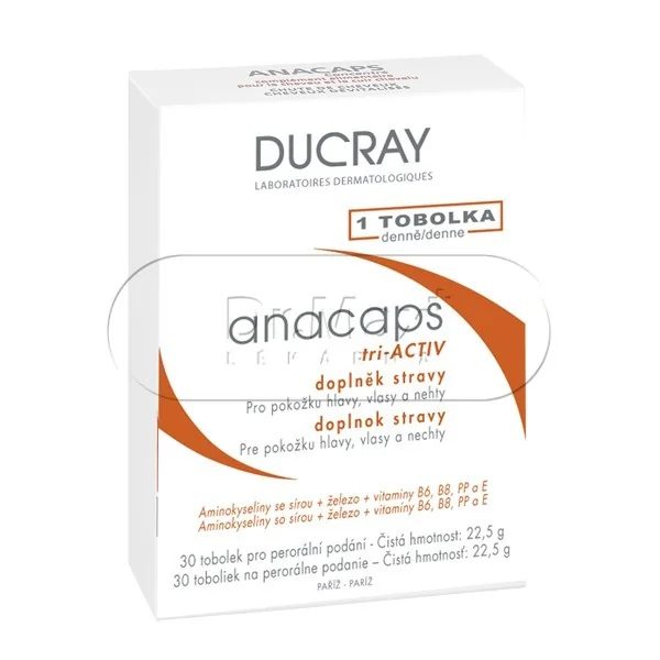DUCRAY Anacaps TRI active 30 kapslí