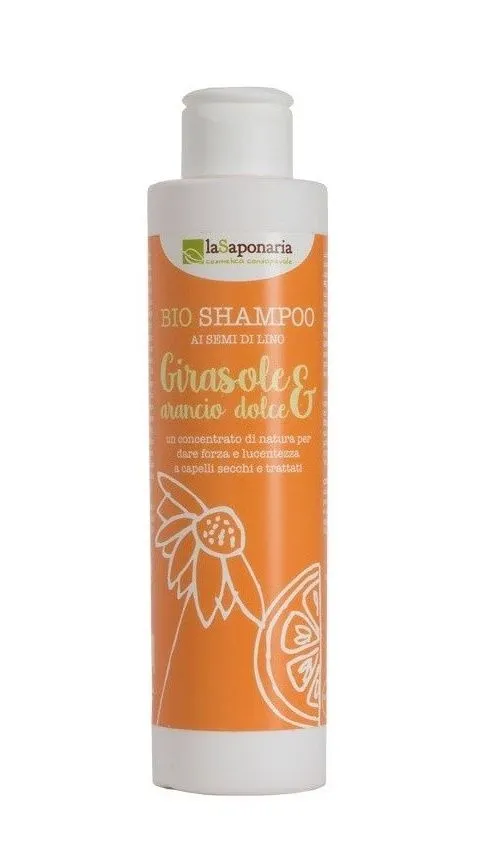 laSaponaria Šampon se slunečnicí a sladkým pomerančem 200 ml
