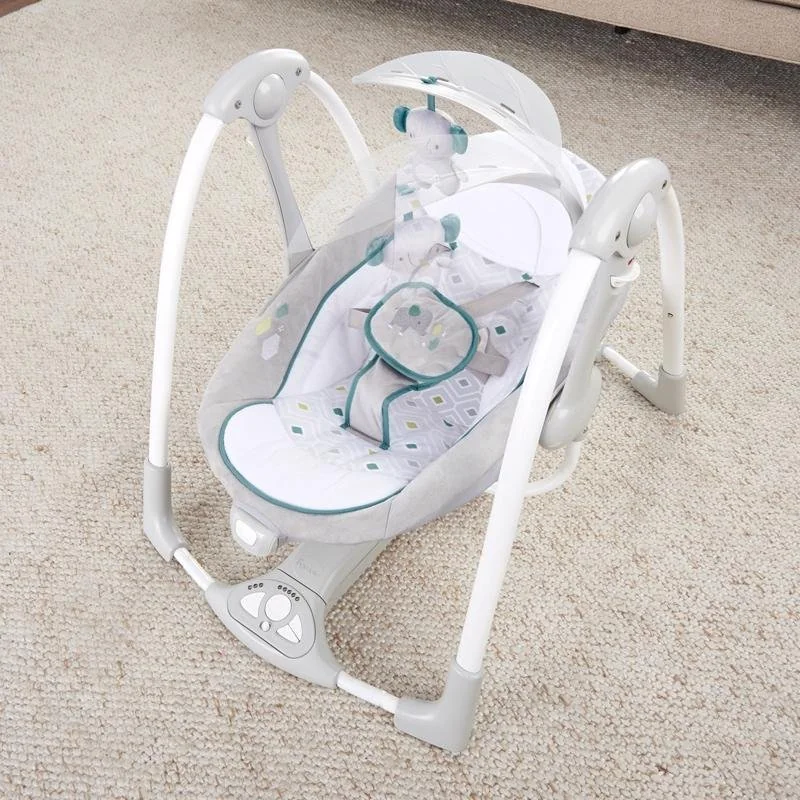 Ingenuity Houpačka konvertibilní vibrující s melodií Nash 2v1, 0m+ do 9 kg