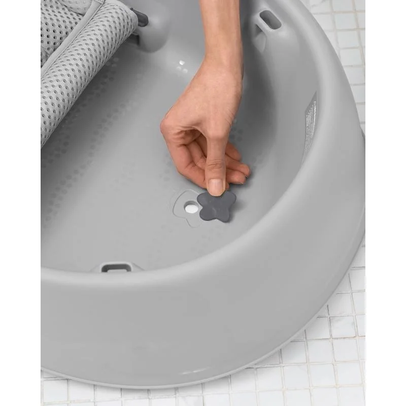 SKIP HOP Vanička s ergonomickou podložkou Moby 3 fázová šedá