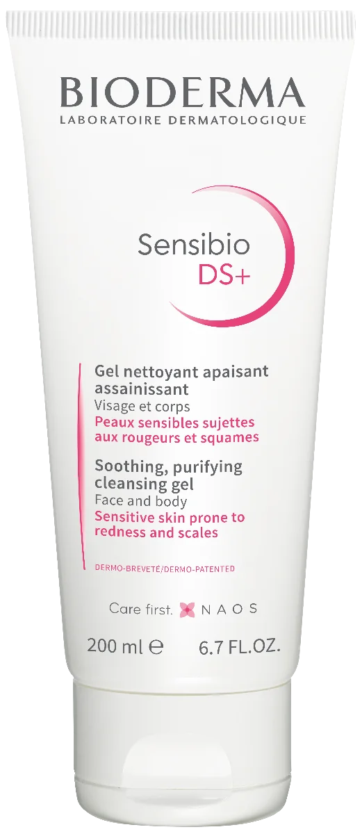 BIODERMA Sensibio DS+ čisticí pěnivý gel 200 ml