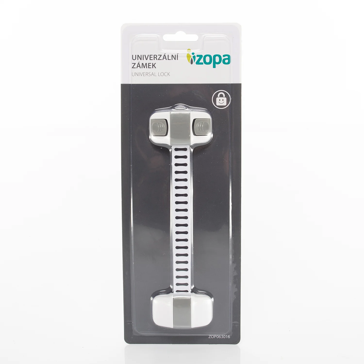 Zopa Univerzální zámek, white/grey