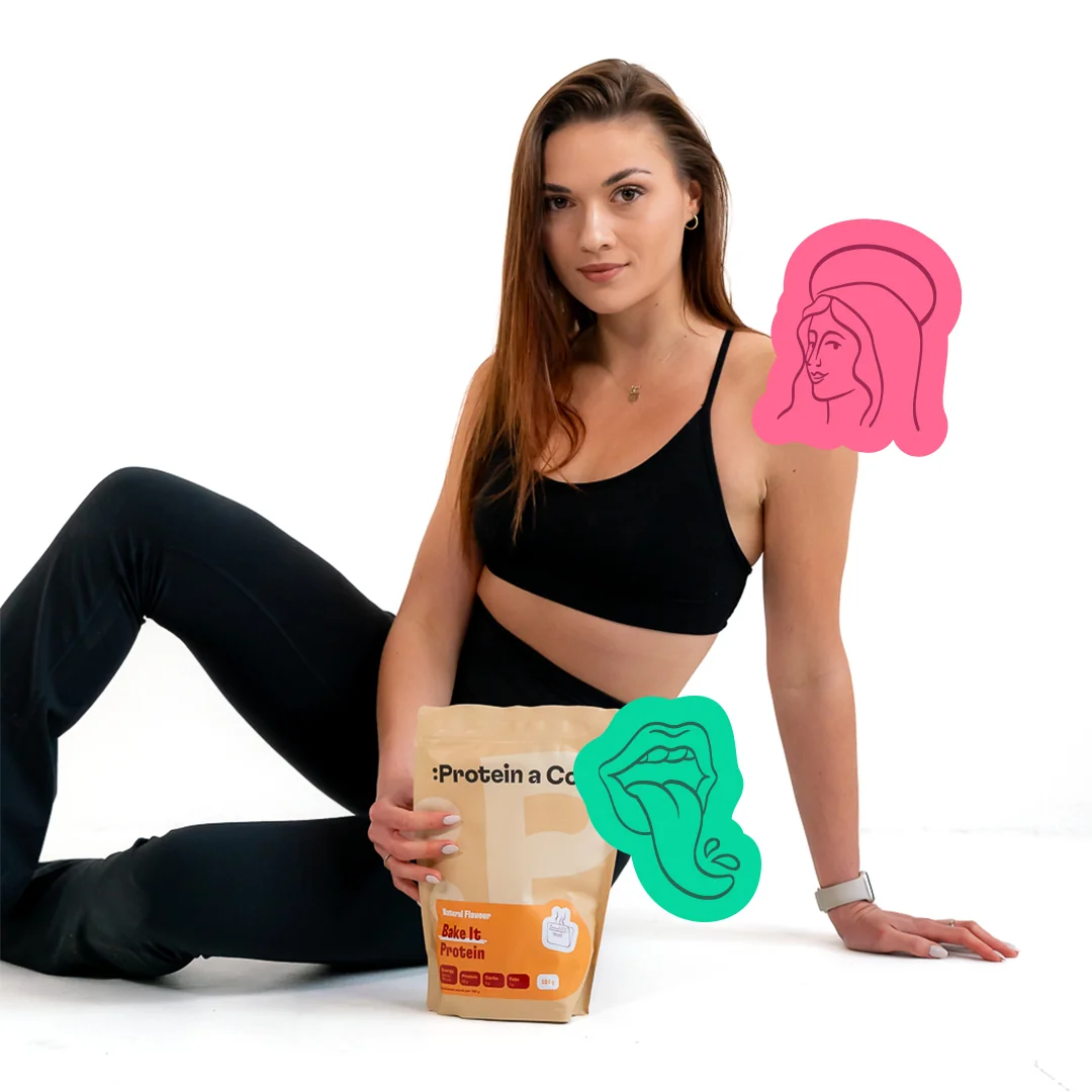 Protein a Co Protein na pečení Bake it! 500 g