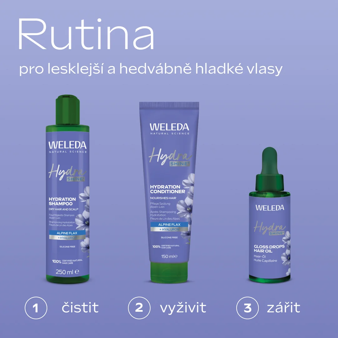 Weleda Hydratační kondicionér Hydra Shine 150 ml