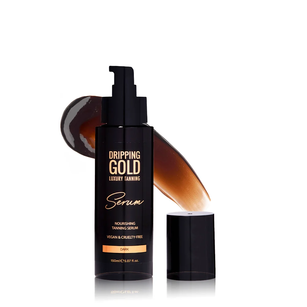 SOSU Dripping Gold Tanning Serum Samoopalovací sérum dark 150 ml