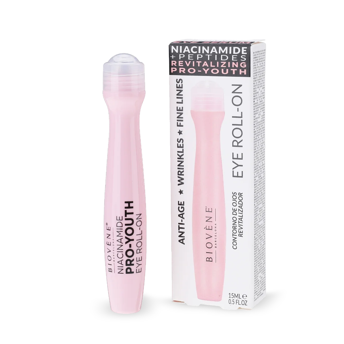 BIOVÉNE Niacinamide revitalizující roll-on oční sérum 15 ml