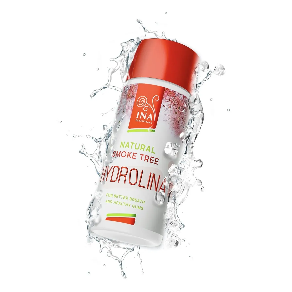 InaEssentials Hydrolina Přírodní ústní voda z divoké ruje vlasaté 150 ml