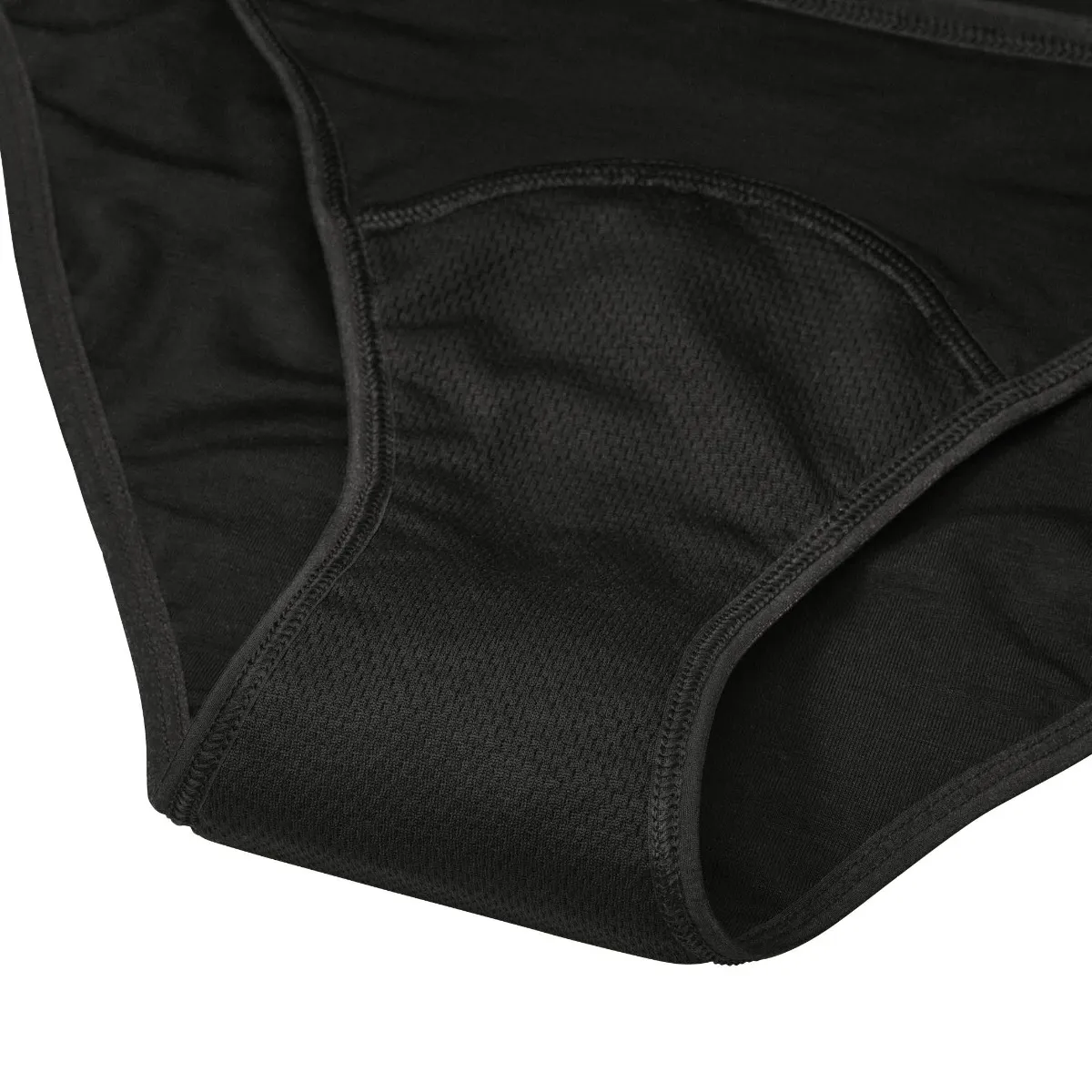 AllMatters Menstruační kalhotky s vysokým pasem vel. L 1 ks černé
