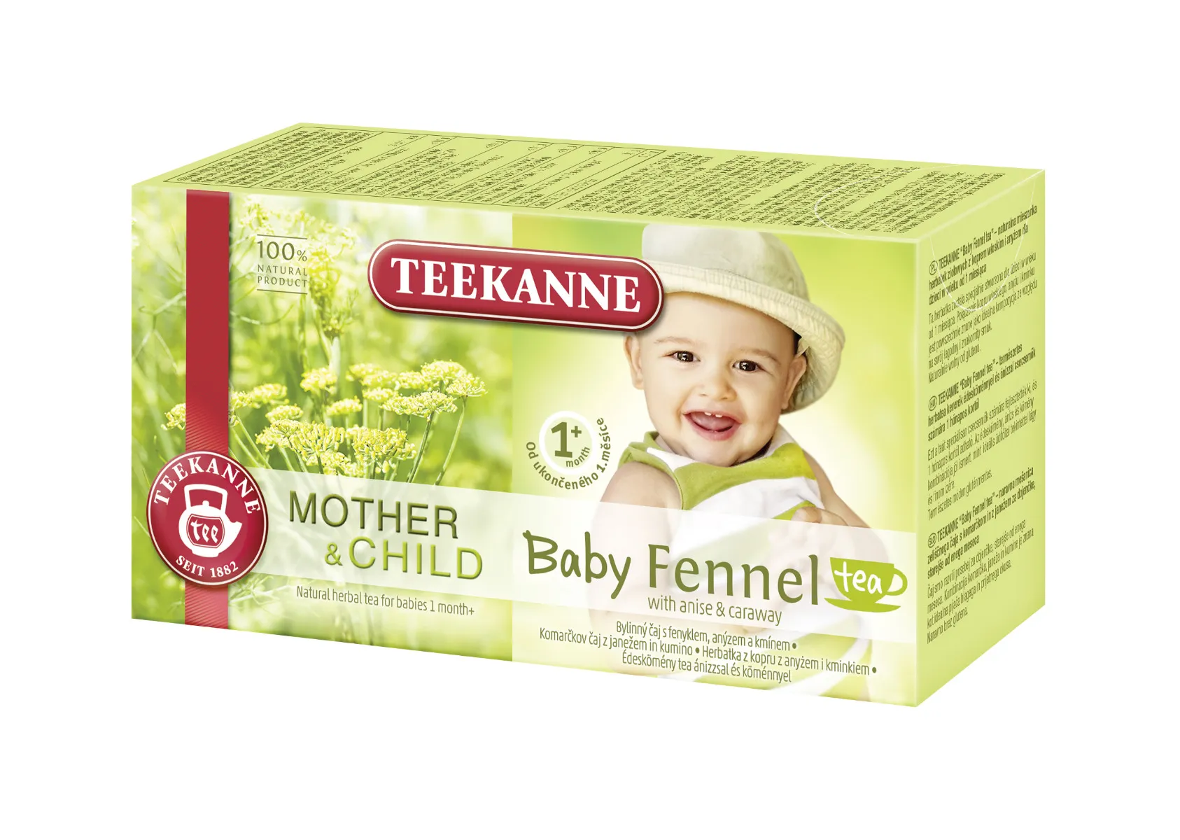 Teekanne Mother&Child Baby Fennel Tea 1+ 20x1,8 g