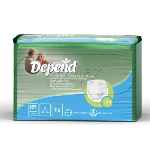 Plenkové kalhotky DEPEND Normal S 20ks
